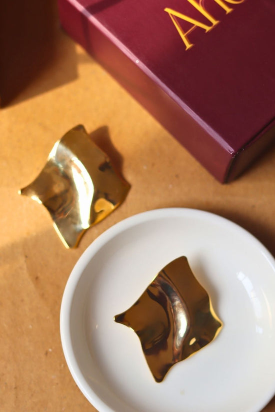 Asymmetrical Aura Earrings with premium quality material