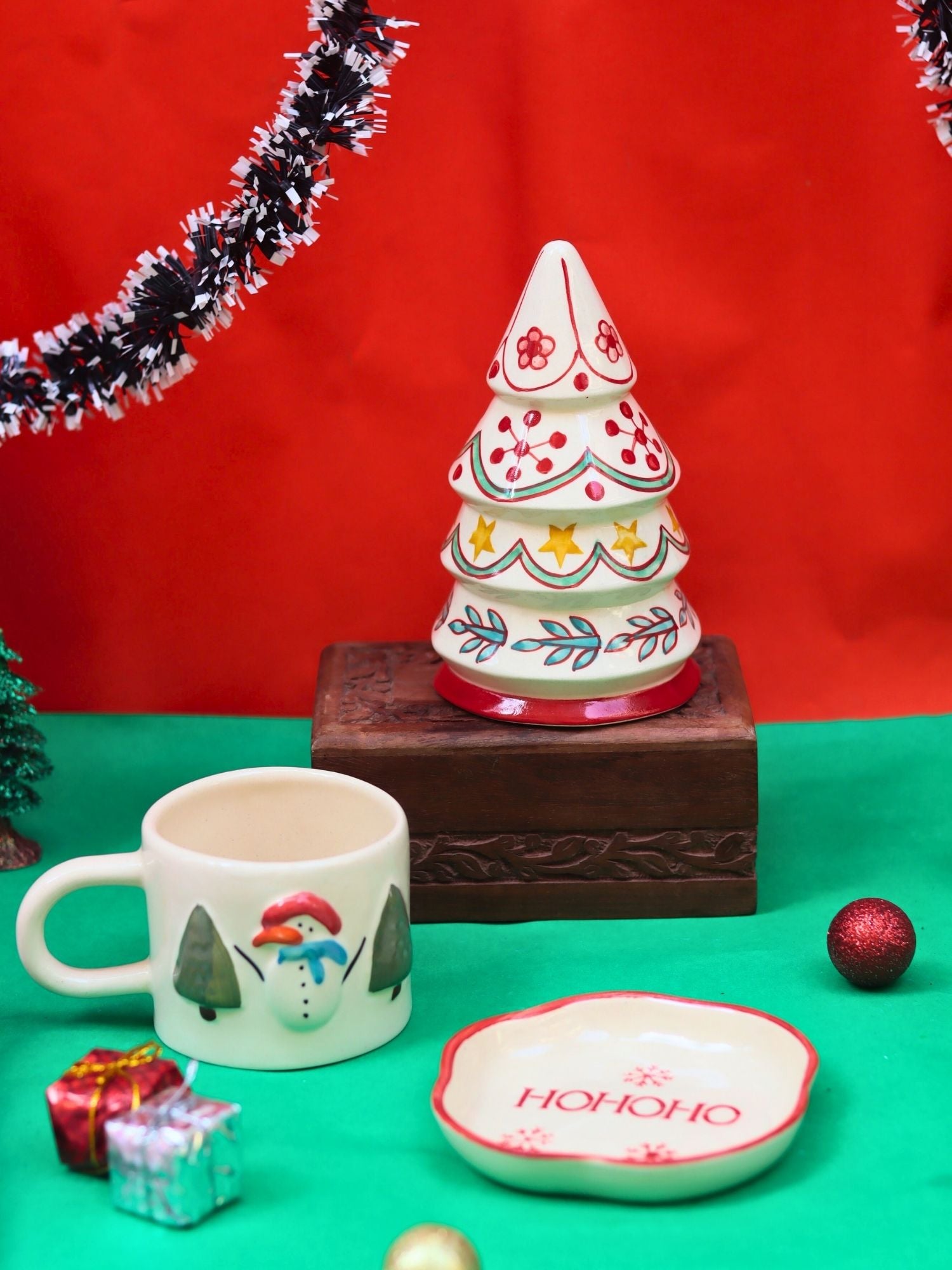 Handmade Set of 3 - Frosty Feast Combo