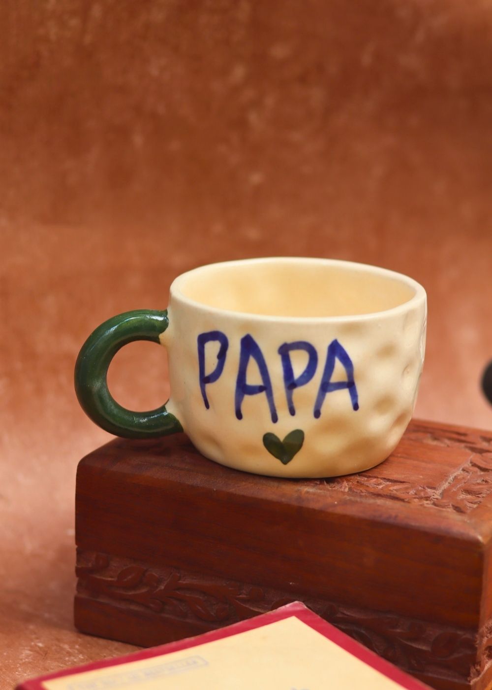Papa Mug handmade in India