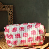 pink ele toiletry bag for your some essentials