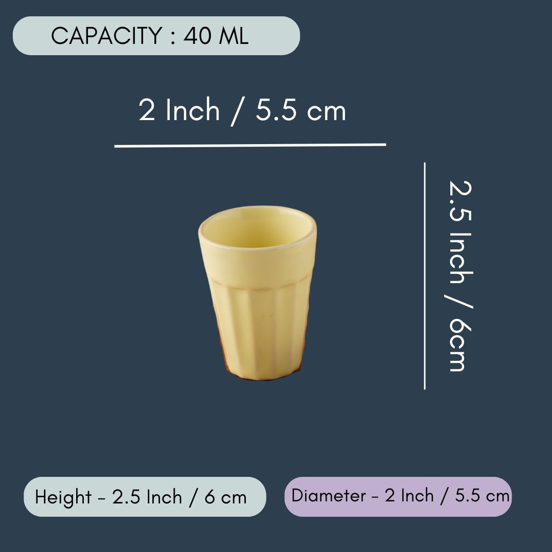 Lime Espresso Shot Glass