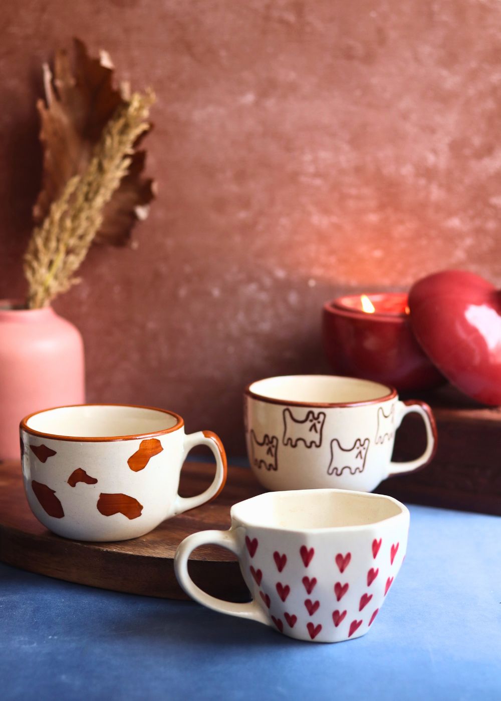 Set of 3 Hotselling Mugs made by ceramic