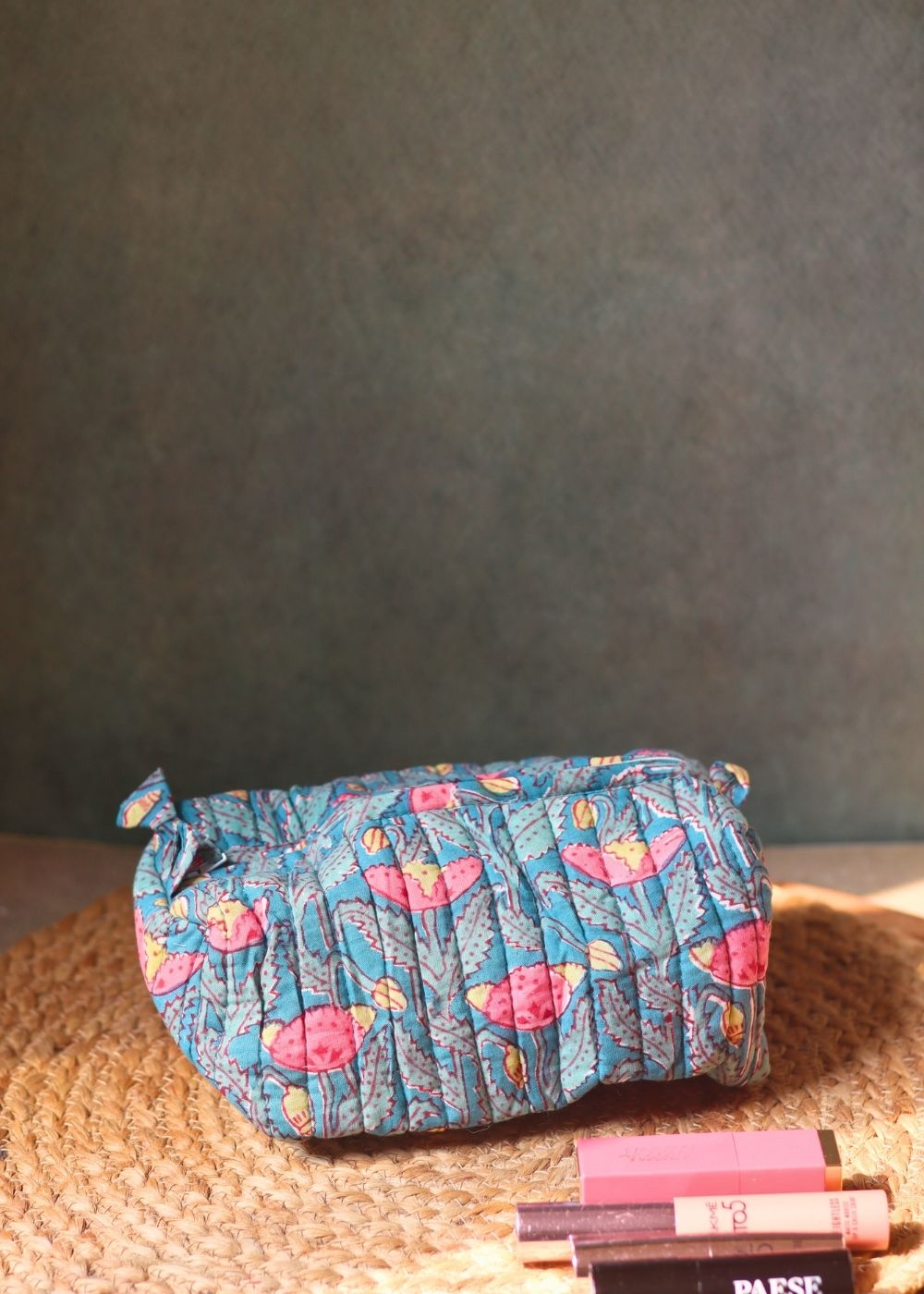 handmade toiletry bag