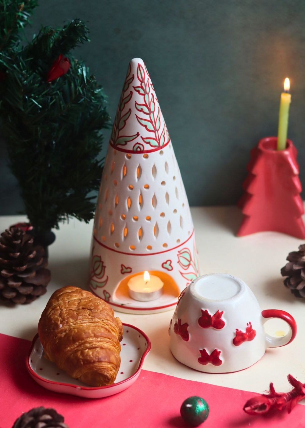 Set of 3 - Christmas Brew Combo made by ceramic