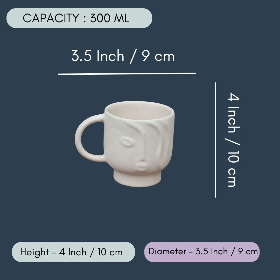 Abstract Face Mug