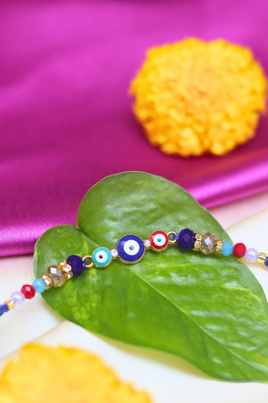 Vibrant Evil Eye Rakhi