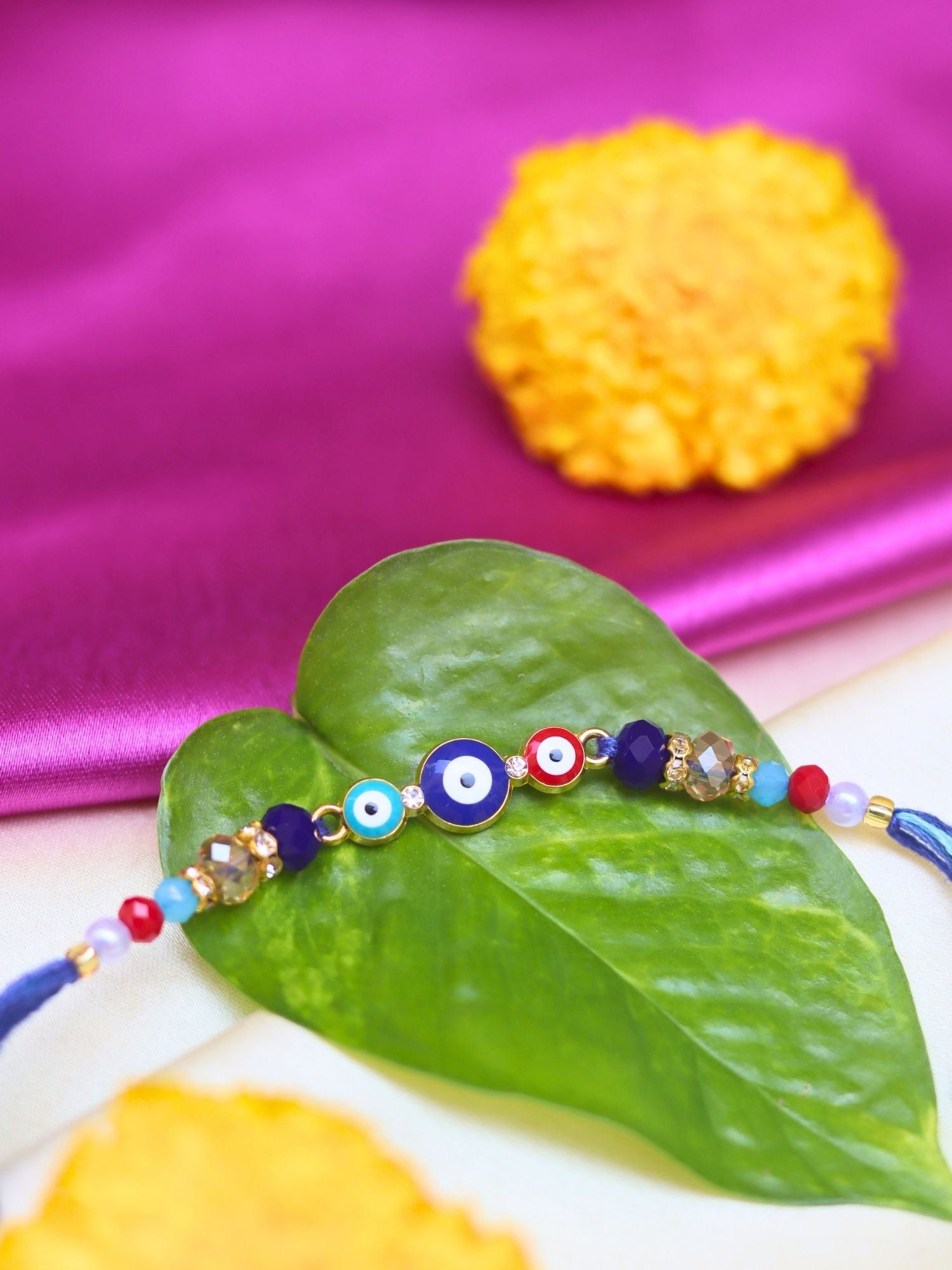 Vibrant Evil Eye Rakhi