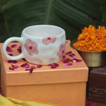 handmade Floral Bliss Mug Diwali Gift Box