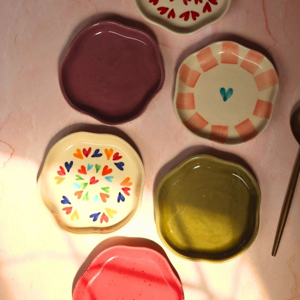 Set of 6 Best Selling Dessert Plates (For the Price of 5) made by ceramic