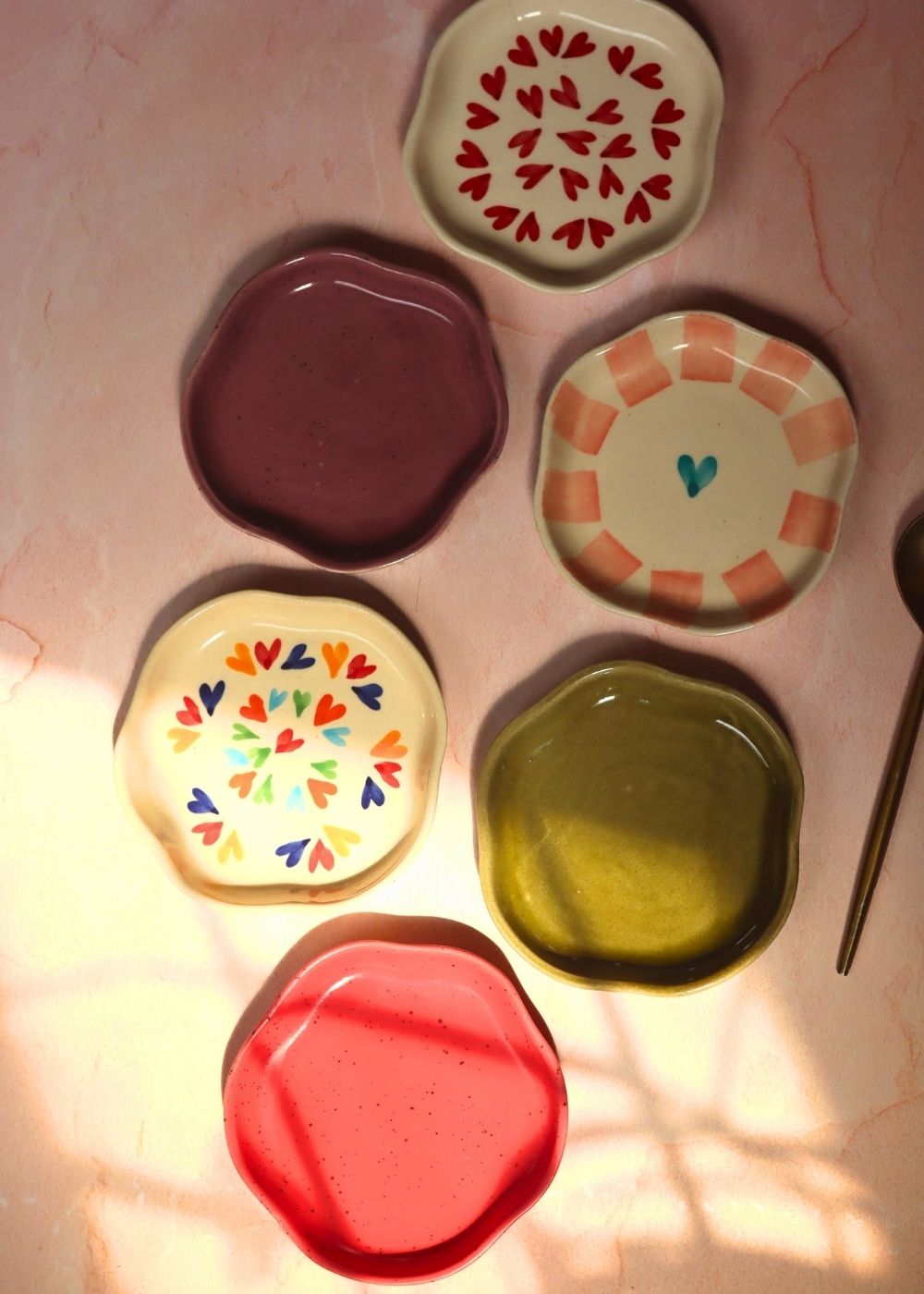 Set of 6 Best Selling Dessert Plates (For the Price of 5) made by ceramic