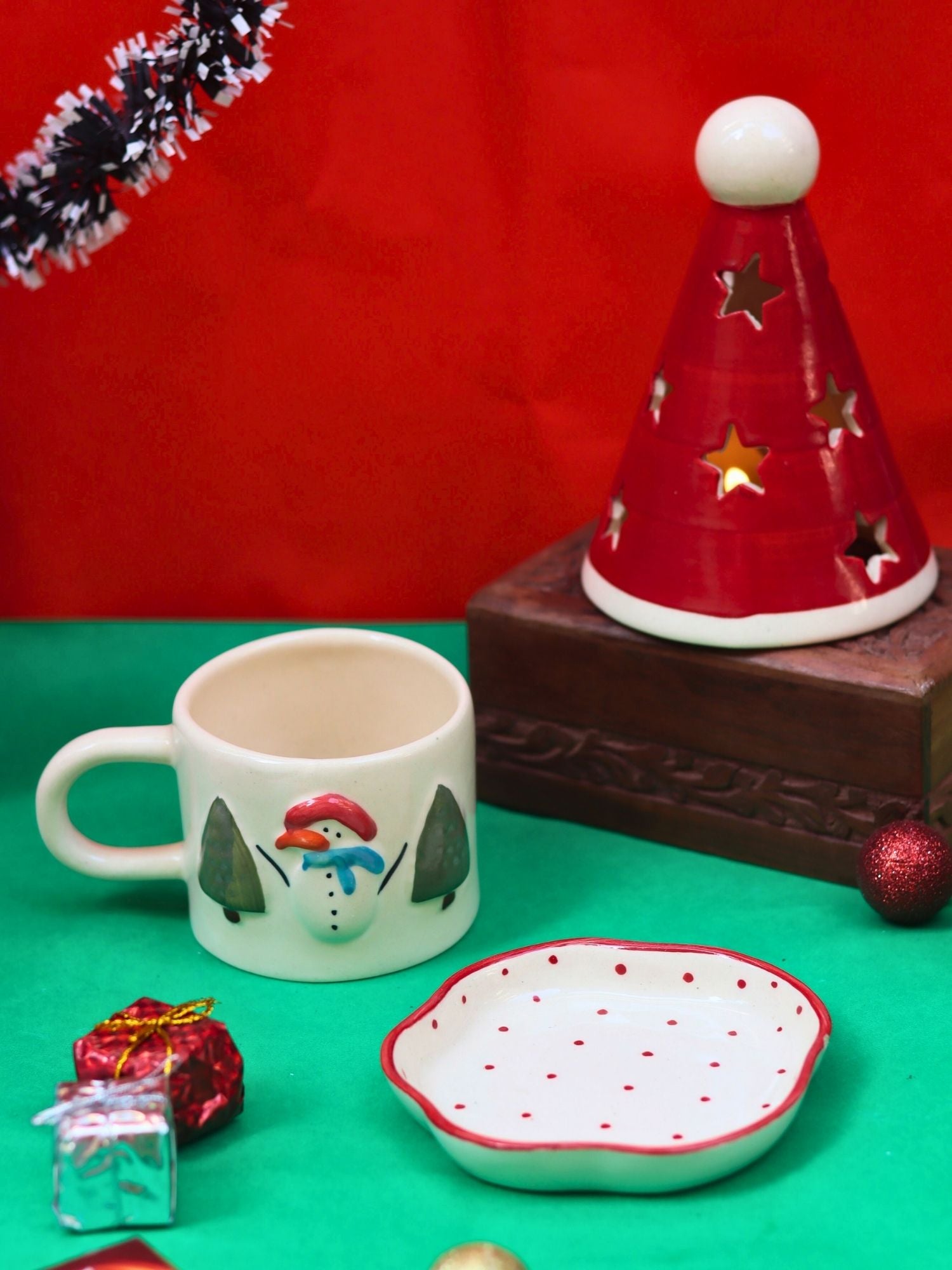 Set of 3 - Santa's treat combo with premium quality material