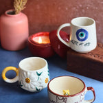 Nazar, Daisy & The OG cat Mug Combo made by ceramic