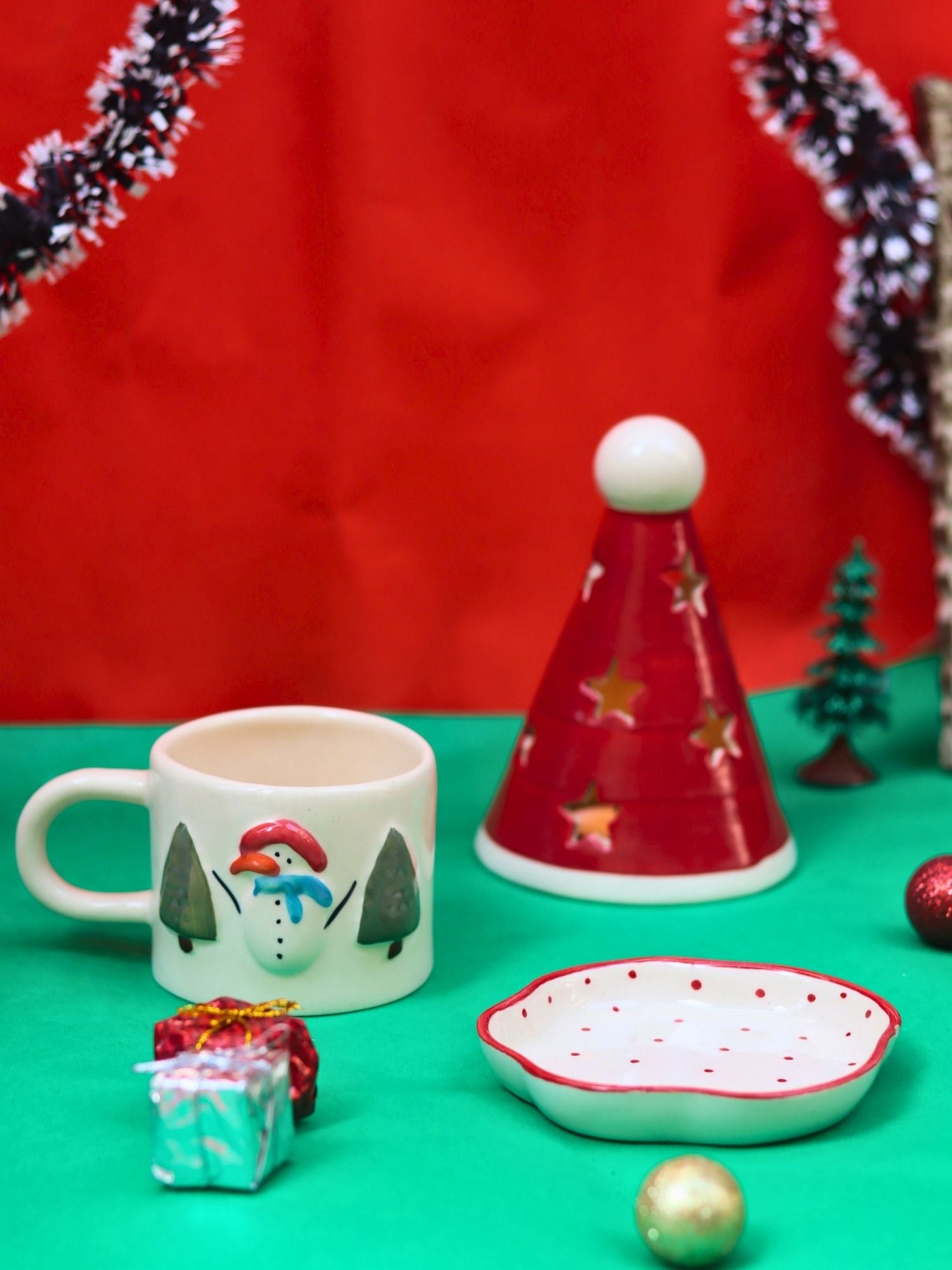 Set of 3 - Santa's treat combo handmade in India