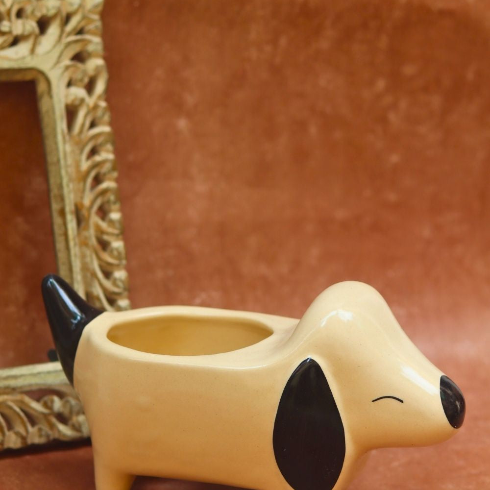 Cutest Dog Planter with premium quality material