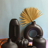 Set of 6 Essential Black Home Decor Combo (for the price of 5) made by ceramic