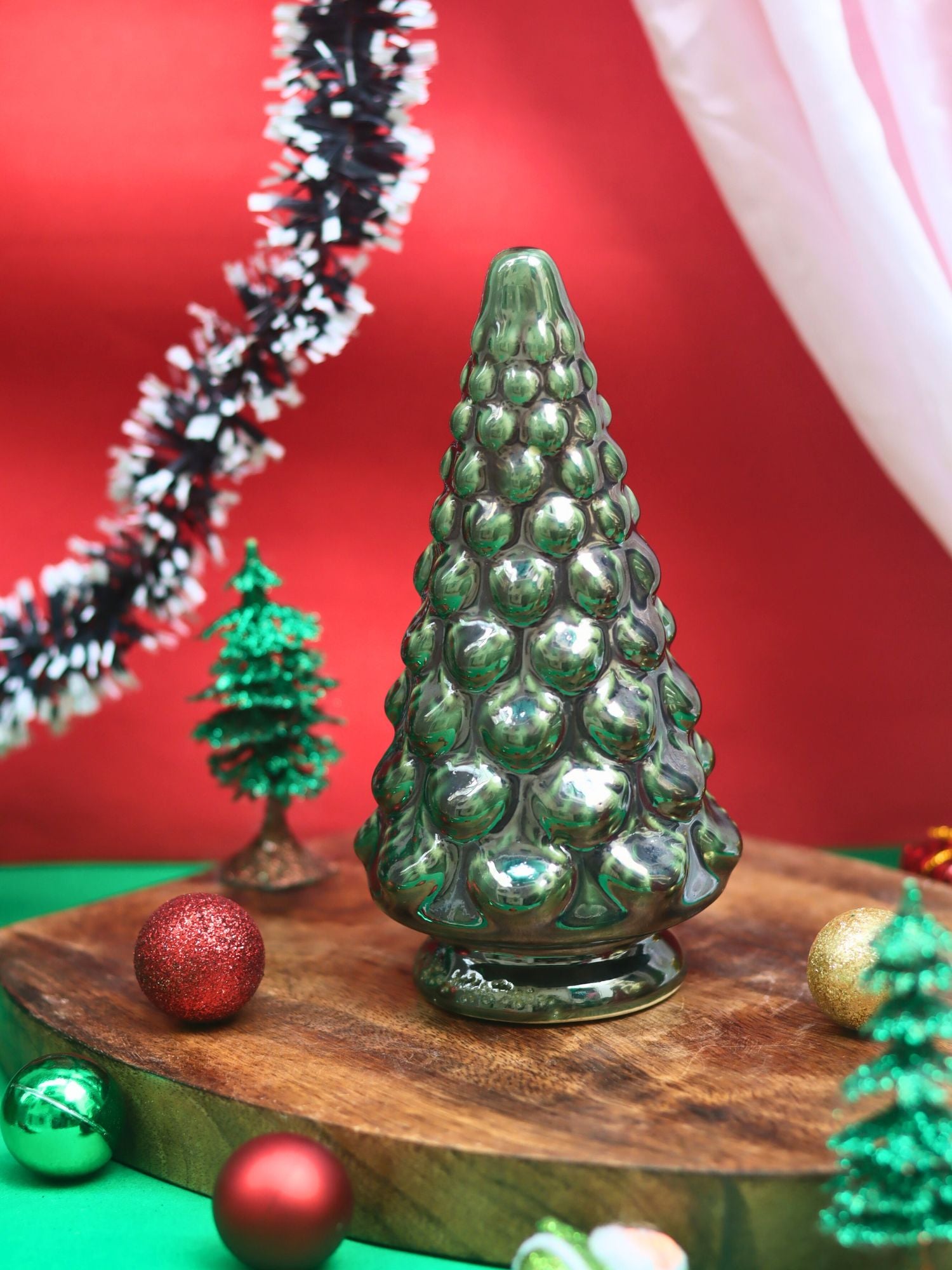 handmade Pine Christmas Tree - Green for this festive season