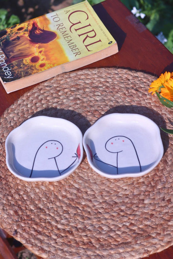 Handmade Hum tum Handmade Dessert Plate