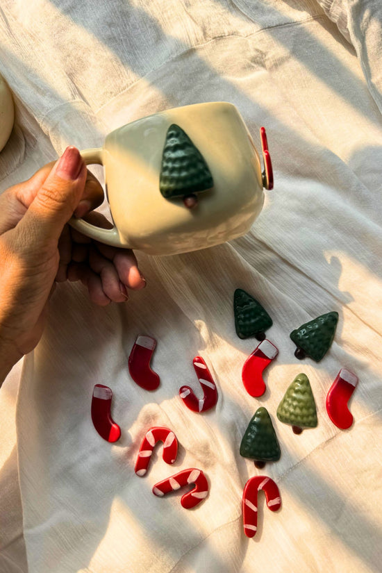 handmade Santa's Magnet Mug