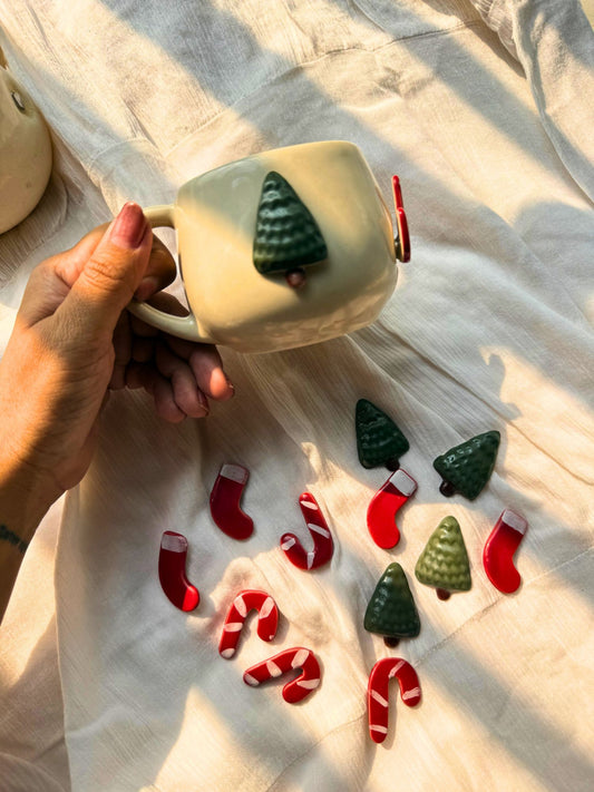 handmade Santa's Magnet Mug