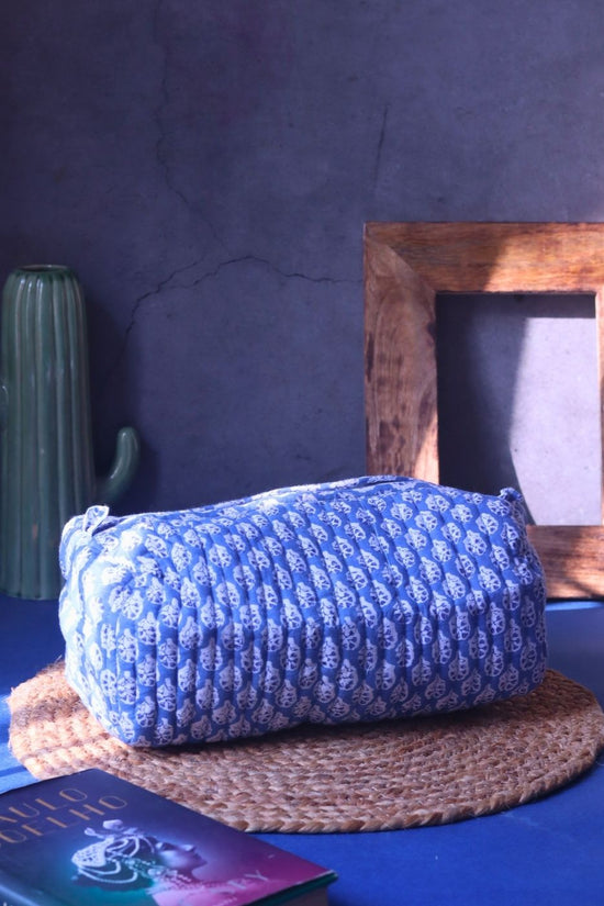 Indigo Toiletry Bag - Large with premium quality material