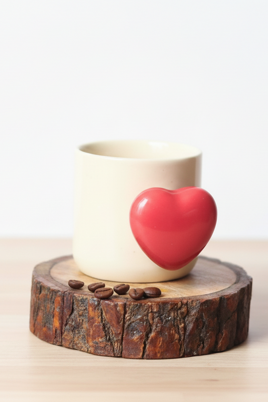 Red Heartbeat Coffee Mug