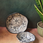 Handmade ceramic stunning breakfast bowls