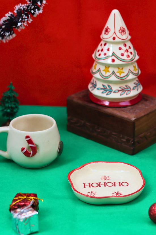 Set of 3 - Sparkle christmas combo made by ceramic