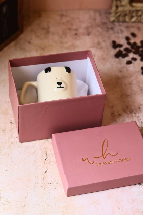 Puppy Mug in a Gift Box made by ceramic