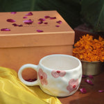 Floral Bliss Mug Diwali Gift Box handmade in india