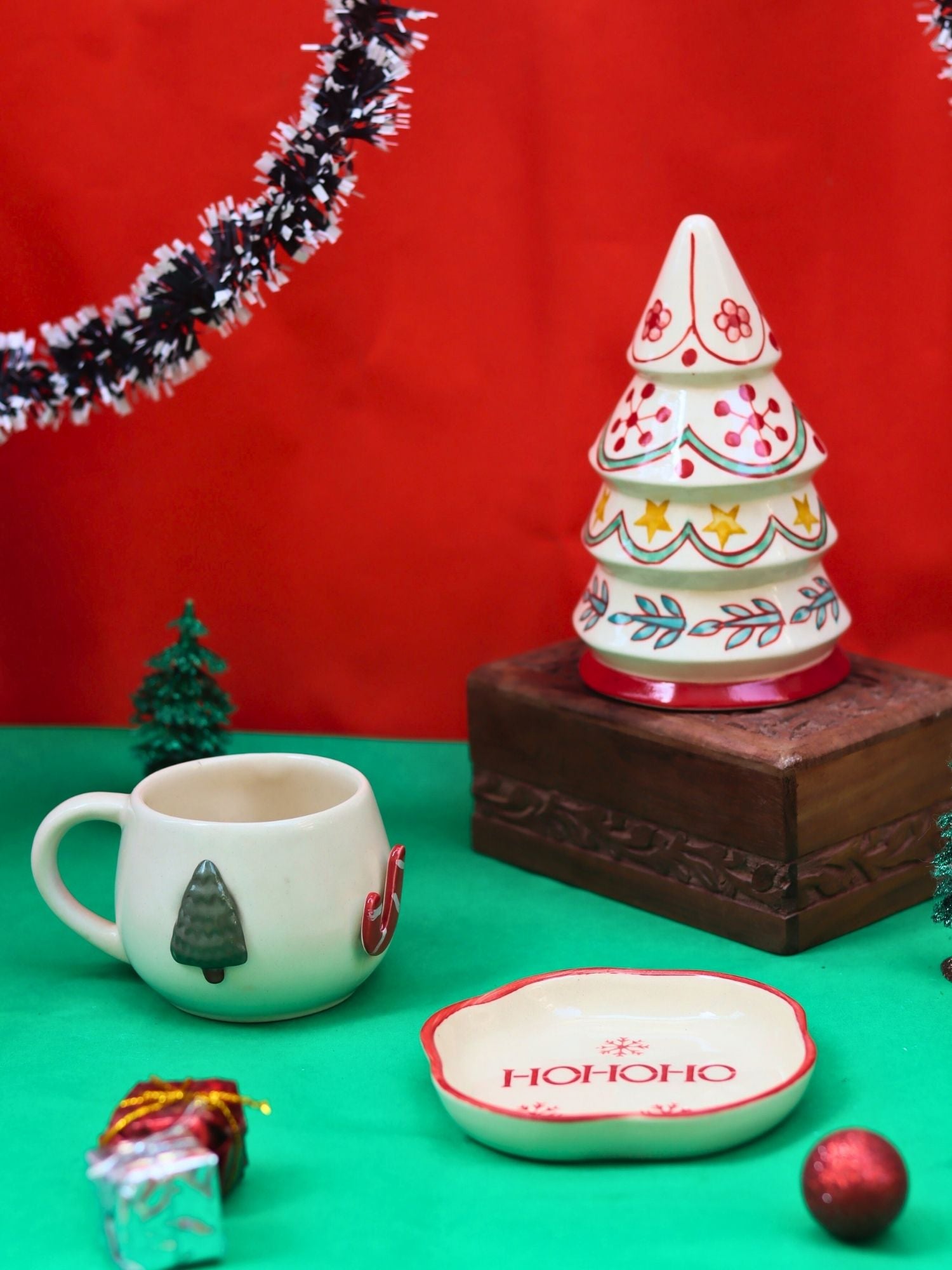 Set of 3 - Sparkle christmas combo with premium quality material