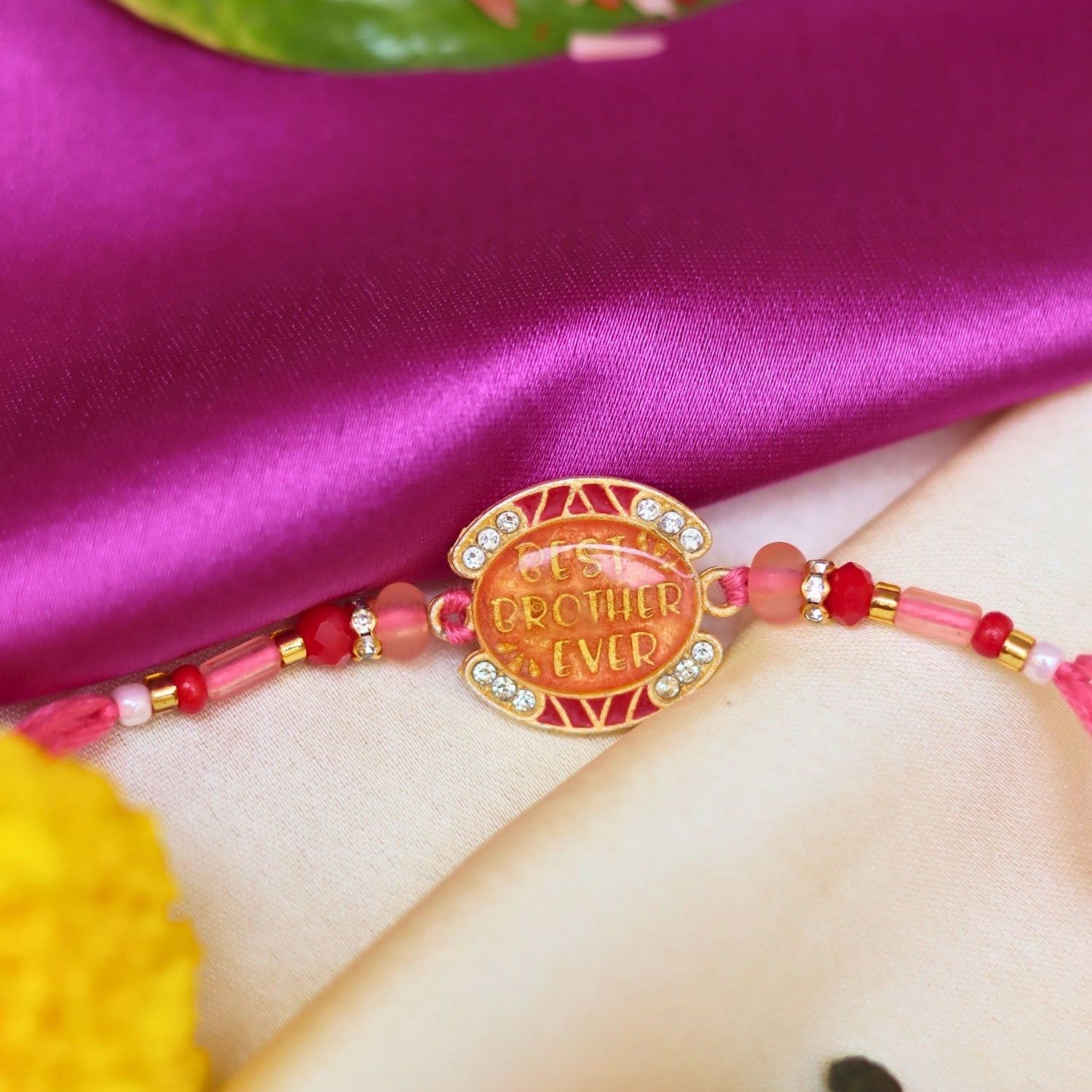 handmade Best brother ever Rakhi