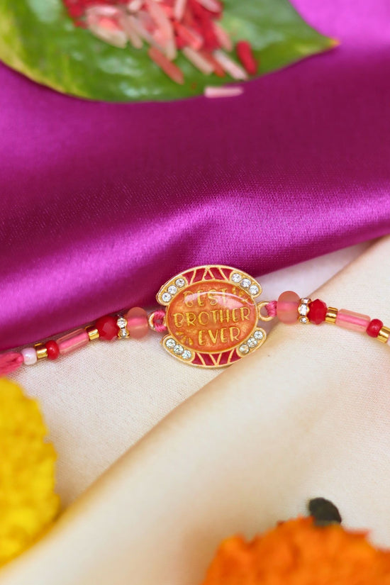 handmade Best brother ever Rakhi