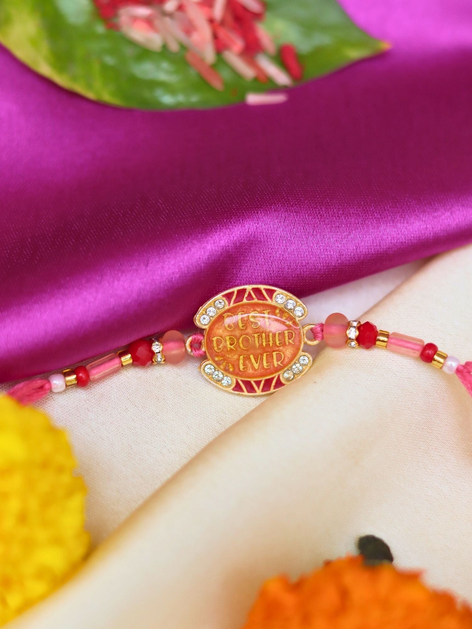 handmade Best brother ever Rakhi