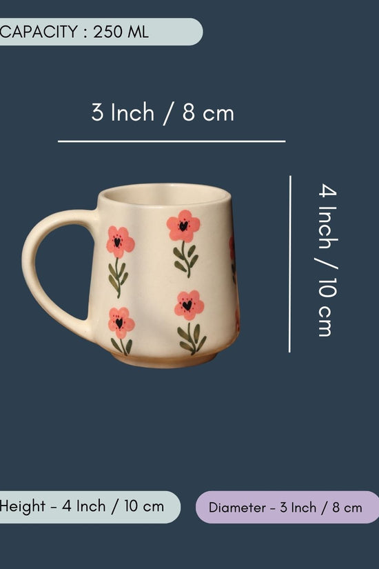 Poppy mug in a gift box
