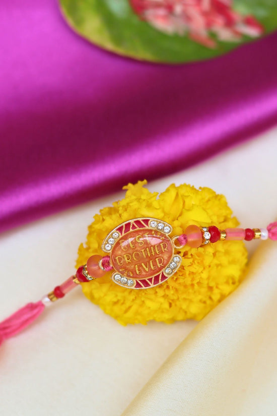Best brother ever Rakhi made with premium quality material