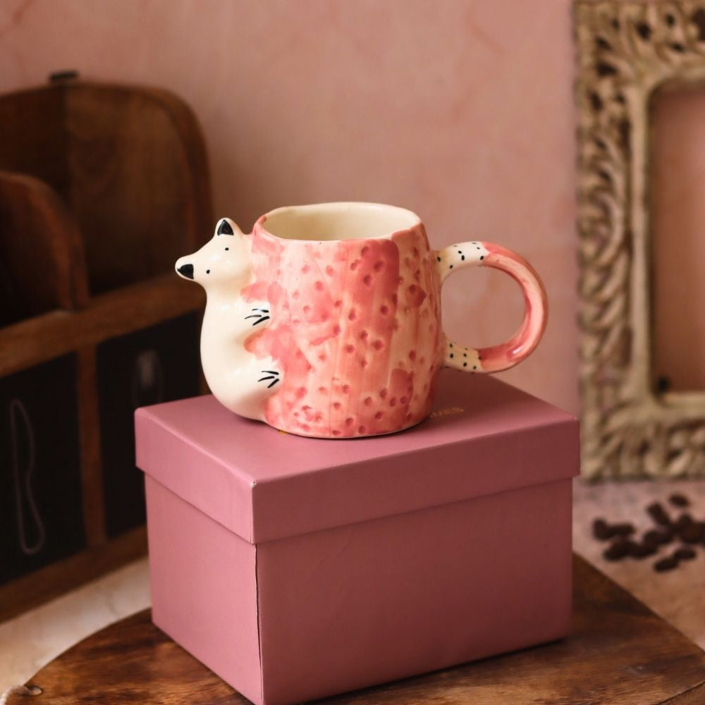 Handmade Panda Mug in a Gift Box