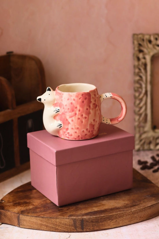 Handmade Panda Mug in a Gift Box