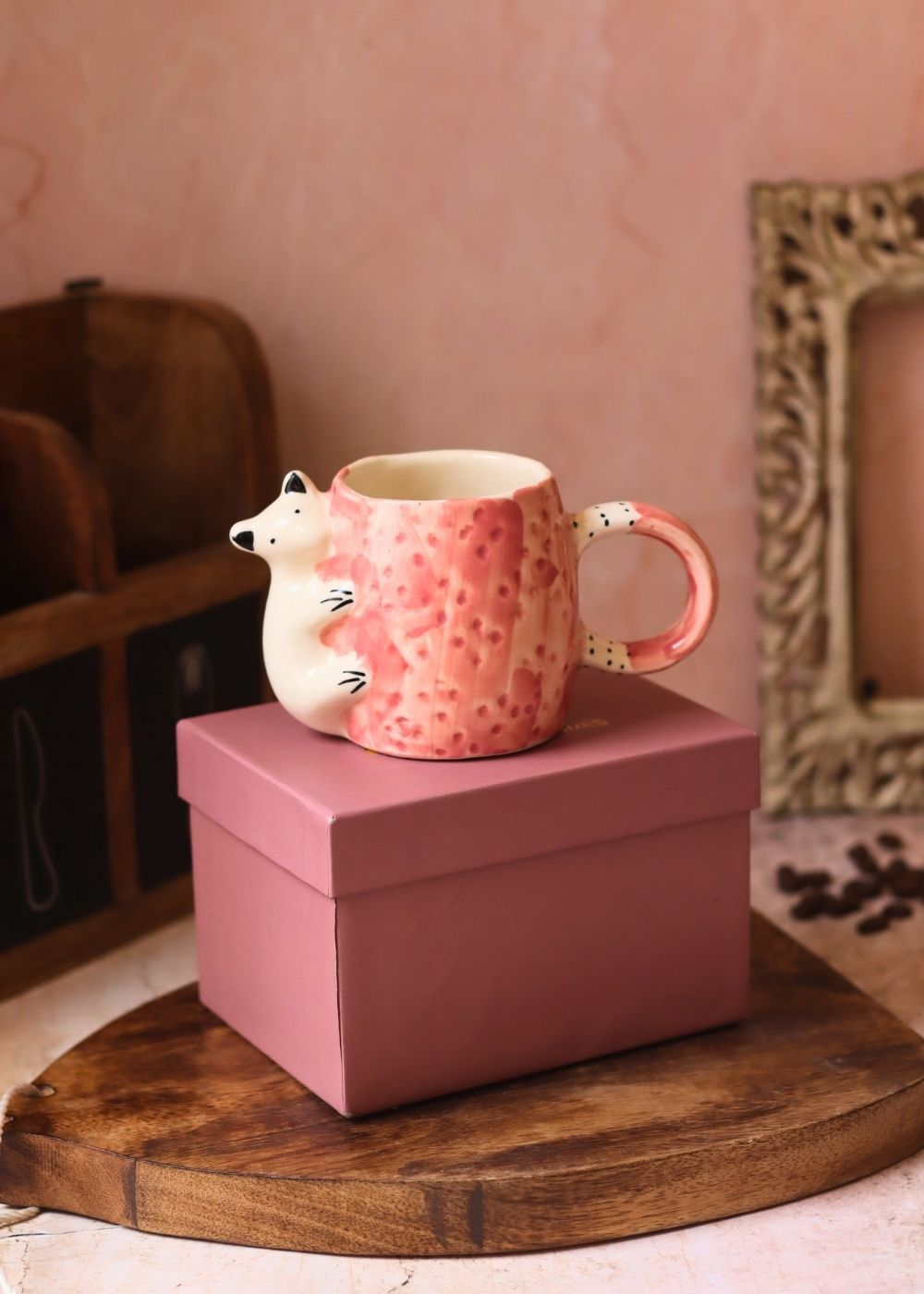 Handmade Panda Mug in a Gift Box