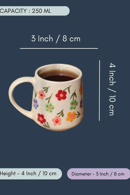Floral Blossom mug in a gift box