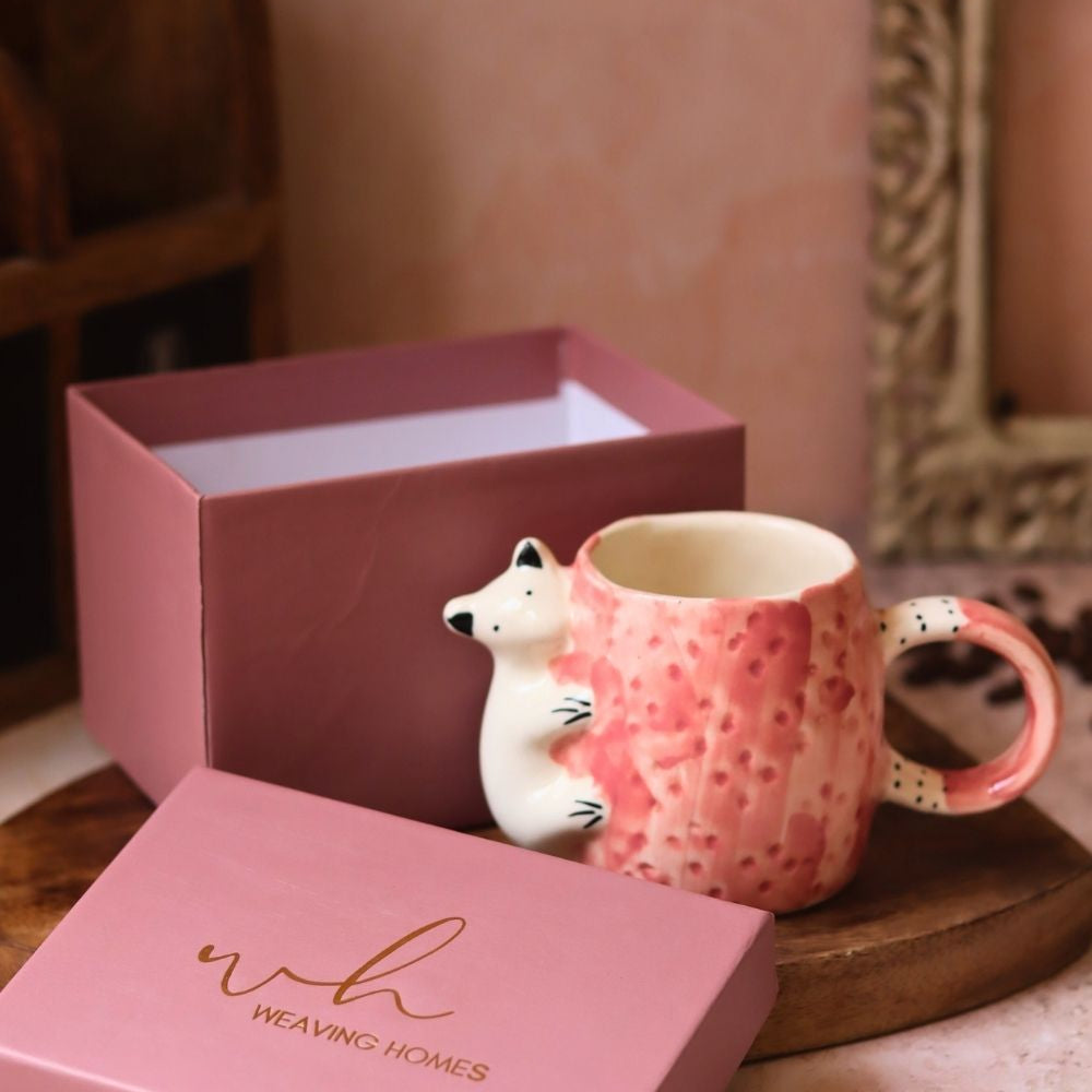 Panda Mug in a Gift Box made by ceramic