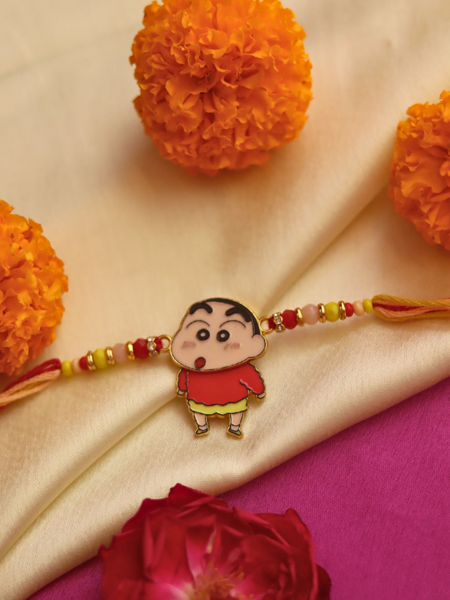 Shin Chan Rakhi handmade in india