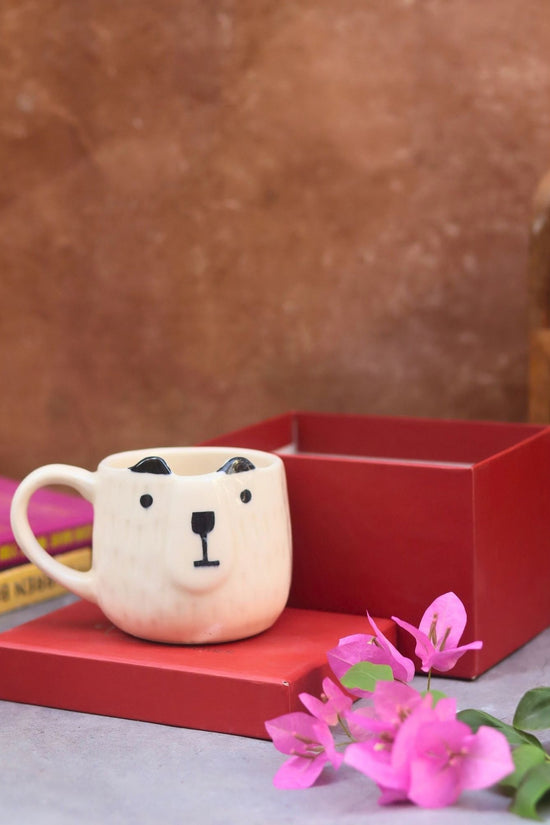 handmade Panda Mug in a Gift Box