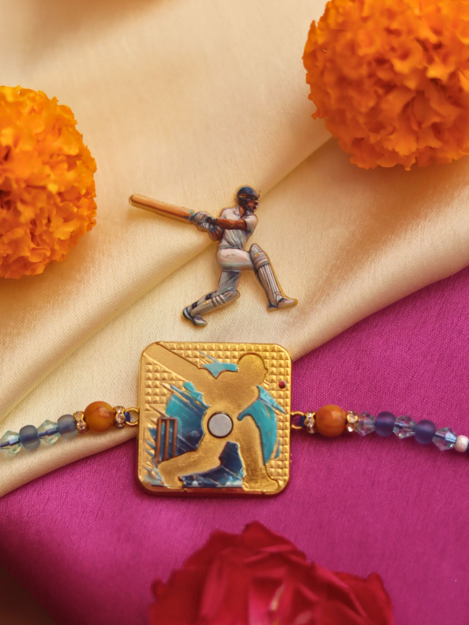 ⁠Batsman Rakhi made for kids