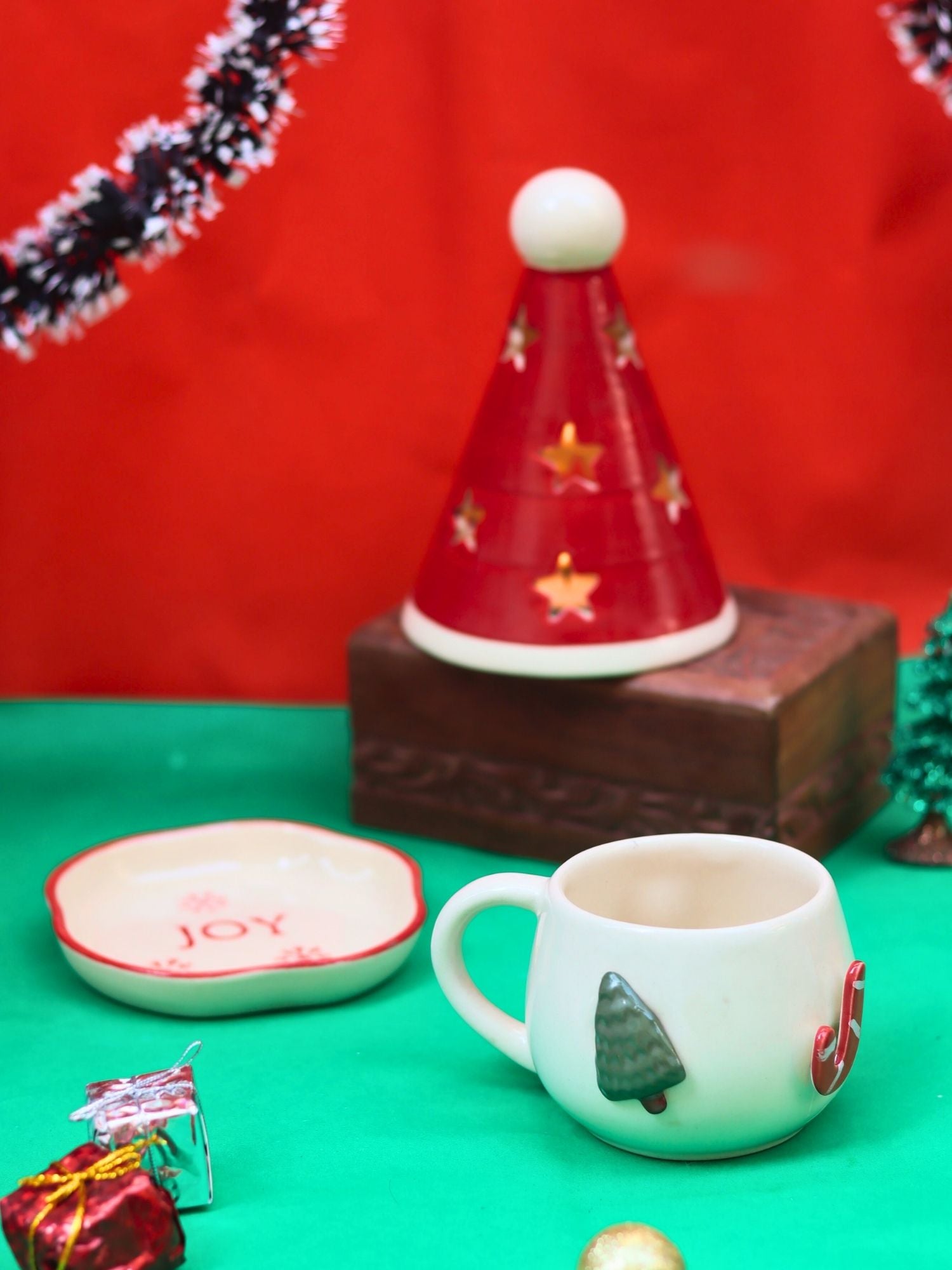 Set of 3 - Santa's Sweet Combo made by ceramic