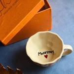 Handmade Marry Me Mug in a Gift Box