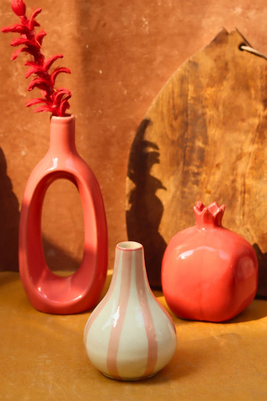 Set of 3 - Neutrals Chic vases combo