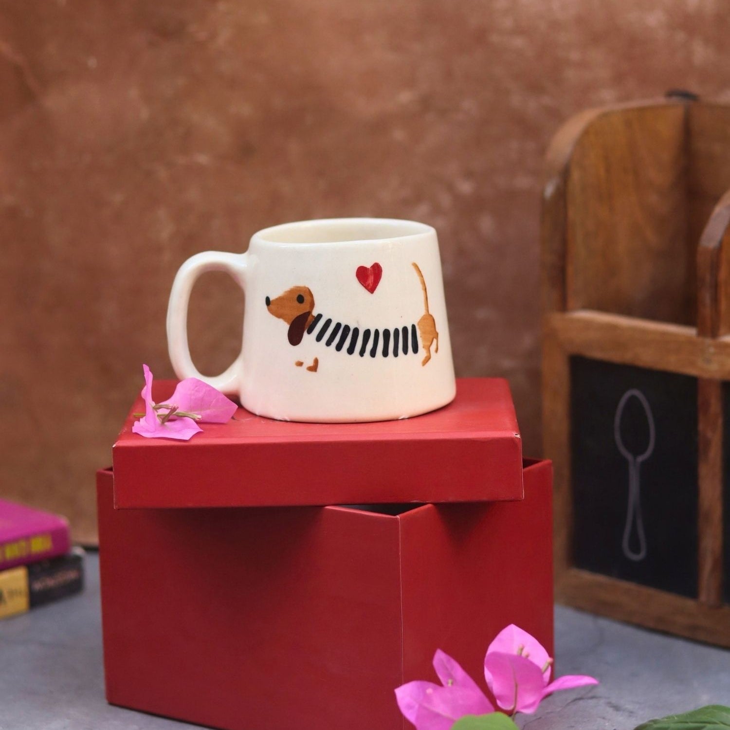 Handmade Cutest Dog Mug in a Gift box