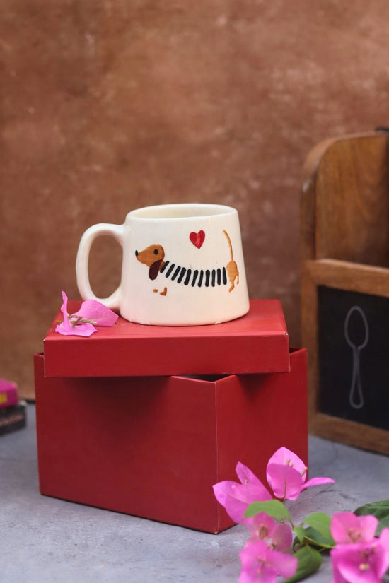 Handmade Cutest Dog Mug in a Gift box