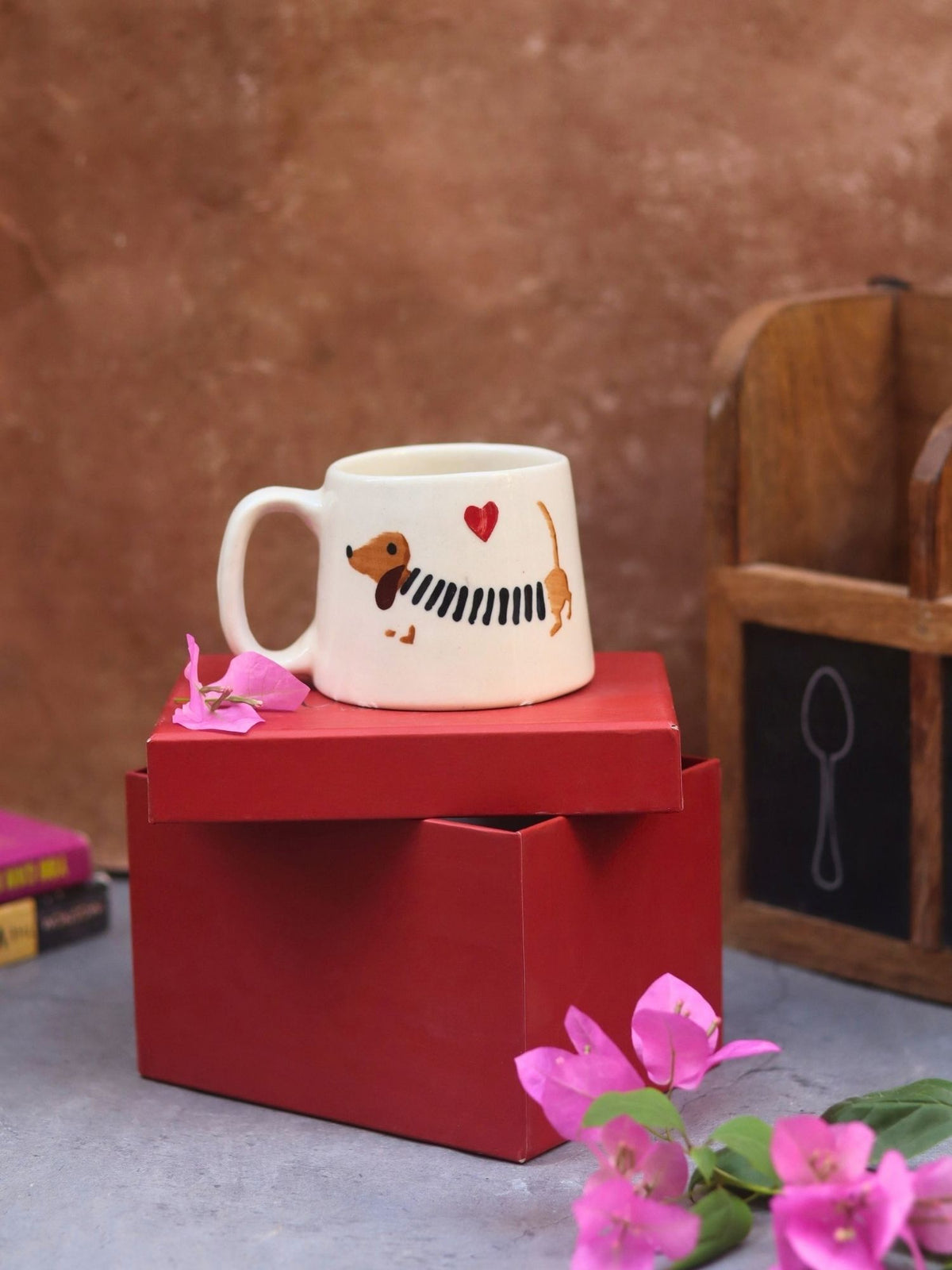 Handmade Cutest Dog Mug in a Gift box