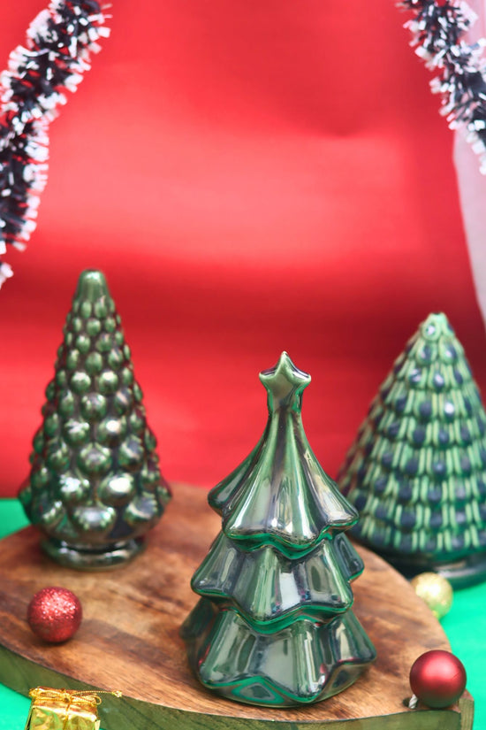 Set of 3 - Evergreen Glow Christmas tree combo  with premium quality material